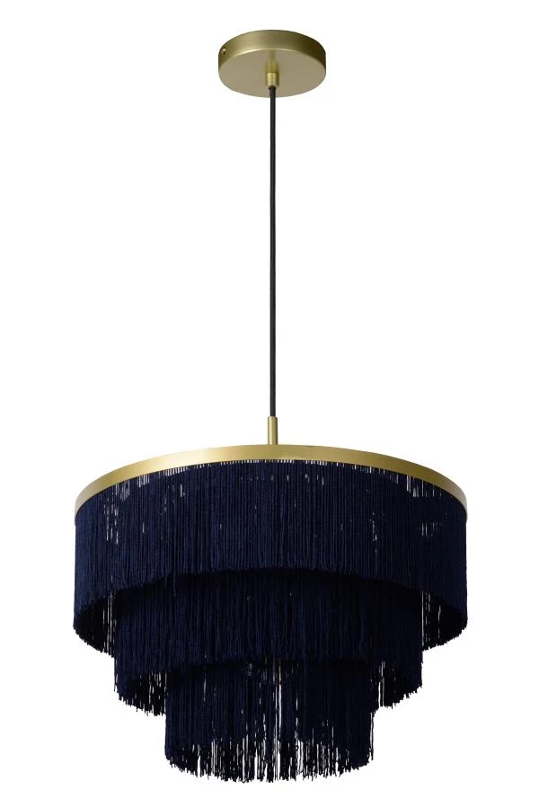 Lucide EXTRAVAGANZA FRILLS - Pendelleuchten - Ø 40 cm - 1xE27 - Mattes Gold / Messing - UIT